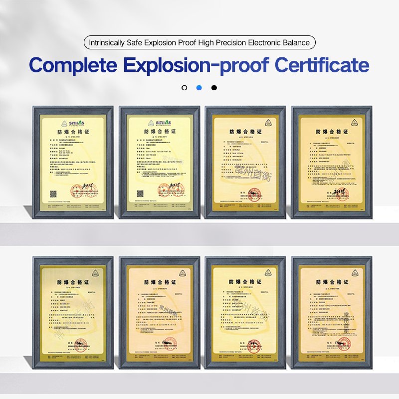 Explosion-proof balance scale